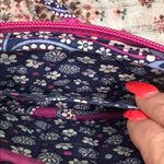 Vera Bradley  Pink and Blue Floral Paisley Clutch Photo 7