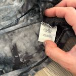 Bailey blue  Black and Gray Tie-Dye Short Sleeve Tee Photo 2