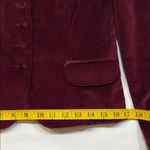 Vintage MJ Concepts in Sportswear Velvet feel Jacket Plum/Burgundy/Maroon/Wine Red Size undefined Photo 9