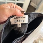 Reformation Black Denim Maxi Skirt Photo 2