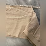Coldwater Creek NWT  Size 16P Flax 100% Linen Pull On Straight Leg Pants Beachy Photo 12