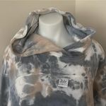 Nike (NWT) Women’s Oversized Tie Dye Pullover Hoodie in Slate Blue, Medium Photo 2