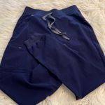 FIGS  Technical Collection Pants size S inseam 30” waist 30” elastic navy blue Photo 10