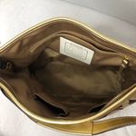 Coach New  Limited Edition Gold Floral Handbag Photo 7