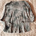 American Eagle Soft & Sexy Blue Tie Dye Long Sleeve Tee Size Small Photo 1