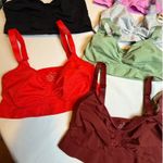 Feelingirl Bras Set of 17 Seamless Comfortable Everyday Adjustable 16 XL/1 2X Black Photo 3