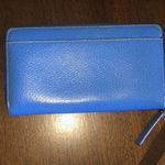 Kate Spade  Vibrant Blue Zip Wallet Photo 7