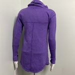 College Corner Purple Clemson Tigers Funnel Neck Pullover Sweatshirt Small Size XS Photo 4