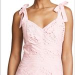 Revolve Parker Pink Eyelet Bow Strap – Size 2 Odysseia Dress in Pearl Blush Photo 13