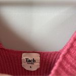 TACH Pink Knit Melinda Crop Sweater Top Pink Photo 5