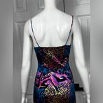 WNTRMSE Sexy Multicolor Animal Print Maxi Dress Size 2 Pink Photo 10