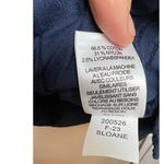 Foxcroft  Navy Sloane Crinkle Mini Dress Sz. XS Photo 7