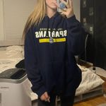 Oversized Comfy Sweatshirt Blue Size XL Photo 1