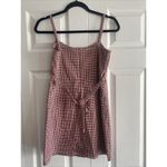 Brandy Melville  John Galt Pink Plaid‎ Babydoll Dress Y2K Style Small Cottagecore Photo 3
