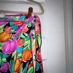 Catalina Vintage Floral Print Wrap Cover Up Skirt Photo 2