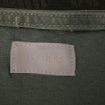 MOTHER Denim The Ruffle Mini Skirt 30 NEW Loden Green Balletcore Boho Preppy Photo 6