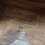 Sonoma Brown Tie Dye Crewneck Sweater Photo 1