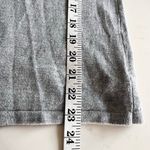 Michael Kors MICHAEL Gray Ruffle Pleated Split Tie Neck Sweater Size Large Photo 5