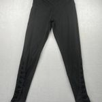 PINK - Victoria's Secret PINK by Victoria's Secret Women's Black Ultimate Criss-Cross Leggings Size M Photo 0