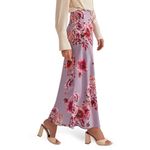 Favorite Daughter Lavender and Pink Floral Gwen Skirt Purple Size XL Photo 2