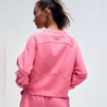 Lululemon NEW  Scuba Oversized Wordmark Pullover Sweatshirt Sakure Pink M/L Photo 1