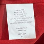 Luxology crotchet lace back red and blue shift dress size medium Photo 7