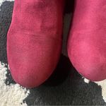 Nature Breeze  Burgundy Over-the-Knee Boots Photo 3