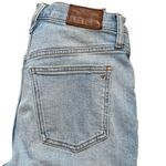 Madewell The Perfect Vintage Jean Light Wash High Rise Mom Distressed Hem Petite Photo 5
