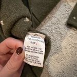 Woolrich  100 % Wool LT olive Heather Jacket Size Large Photo 5