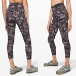 Lululemon Women’s 4 Align Pant II 25" Floral Illusion Ice Grey Multi Nulu Photo 1