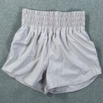 Nike One Dri-FIT Ultra High-Waisted 3" Brief-Lined Shorts Women's Medium Purple Photo 0