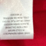 Gypsies & Moondust  L Slouchy Overalls Vibrant Red Jumpsuit Photo 8