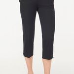 J.Crew Petite Slim Straight Leg Capri Pant Black Classic Cotton Blend US 0P NWT Photo 0