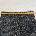 J.Crew Faux-Wrap Pencil Skirt Metallic Tweed Size 6 Wool Blend Preppy Career Photo 4