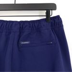 Jaanuu Bundle x2, Women's 5-Pocket Skinny Scrub Jogger Navy Blue Black M Photo 8