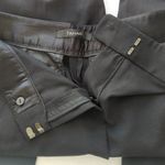 Tahari  Womens Terry Dress Pants Black Straight Stretch‎ 2 NWT Photo 5