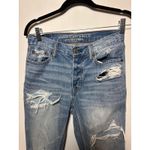 American Eagle Women's Size 0 Vintage Hi Rise Distressed Blue Jeans Photo 1