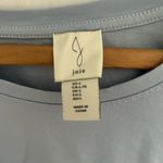 Joie  size large t shirt, cropped, with crocheted sleeves. Lovely light b… Photo 5