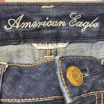 American Eagle  Outfitters Denim Blue Stretch Jeggings Size 4 Long EUC #2526 Photo 7