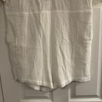 Commense Romper NWT Sz SMALL White Gauze Jumpsuit Boho Lightweight Cool Festival Photo 3
