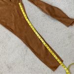 Good American Good‎ American Faux Suede Good Waist Pants Tobacco Brown 15 Photo 10