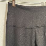 Beyond Yoga  Women S Silver Black Glitter Sparkle High Waisted Midi Leggings Photo 3