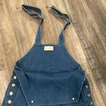 Capulet  Lennon high waisted wide leg retro denim overalls size large Photo 6