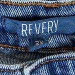 NWT Revery Bermuda Denim Shorts Womens 3X Distressed Cuffed Medium Wash Stretch Blue Photo 4