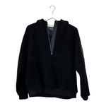 Outdoor Voices  MegaFleece Half-Zip Hoodie Black Size Medium Photo 1