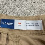 Old Navy Women’s Extra High Rise Taylor Trousers Pants Wide Leg Teakwood 10 Tall Photo 10