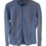 Lady Hagen Quarter Zip Jacket Womens Size XS Blue Textured Golf Activewear Top Photo 0