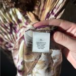 Dress Barn Ruffled Animal Print Blouse Photo 2