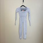Free People  Movement Good Karma Onesie In Ice Grey Size XS/Small NWT Photo 2
