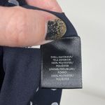 Ann Taylor Navy Blue Polka Dot Fringe Skirt Size 6 Photo 9